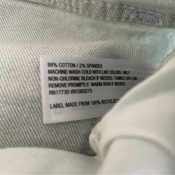 Women's 90's High-Rise Vintage Straight Jeans Universal Thread Light Blue Size 2 - Picture 12 of 13